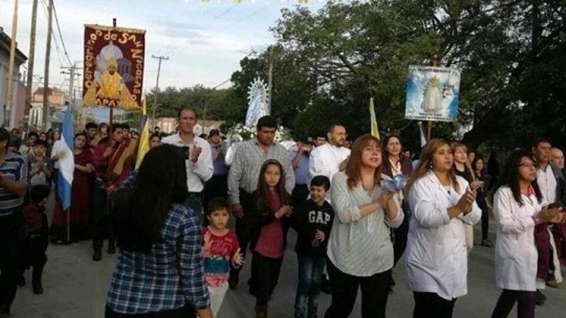 Celebraron a la Virgen de Luján Capayán