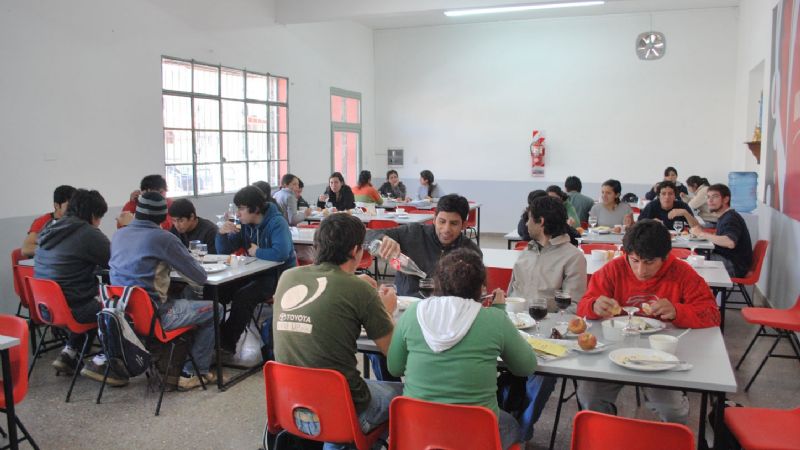 Refacciones en el Comedor Universitario