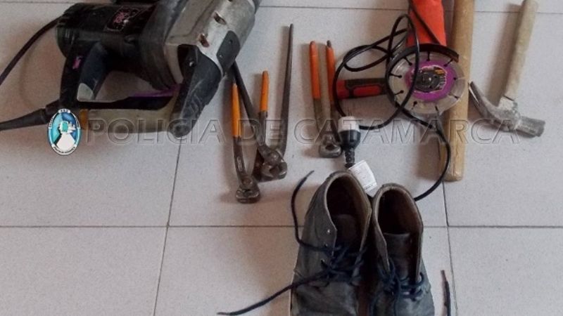 Esclarecen robos en Santa María