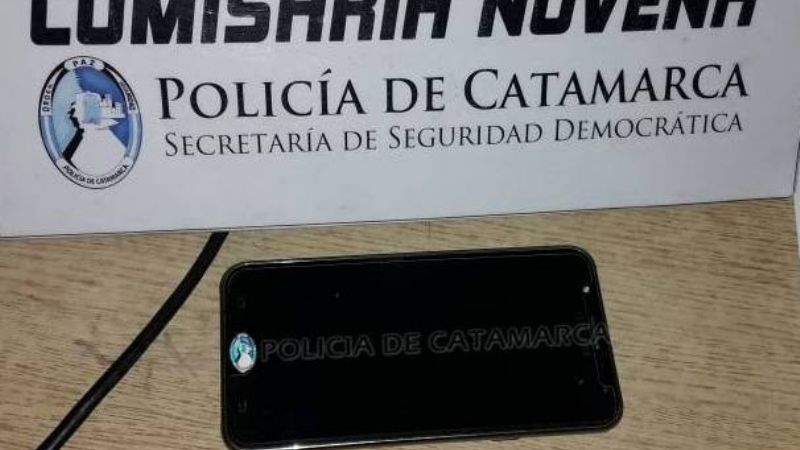 Aprehenden a un joven y secuestran un teléfono