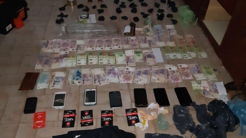 Secuestran droga en barrios de la zona Oeste