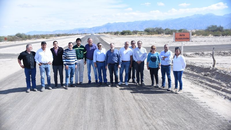 Pronto a inaugurar: Avanza la Ruta que une Belén con Andalgalá