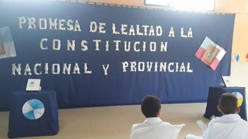Promesa de Lealtad a la Constitución Provincial y Nacional en Guayamba