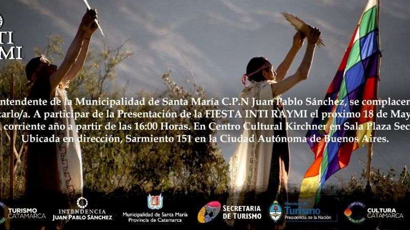 Se presenta el Inti Raymi en Buenos Aires
