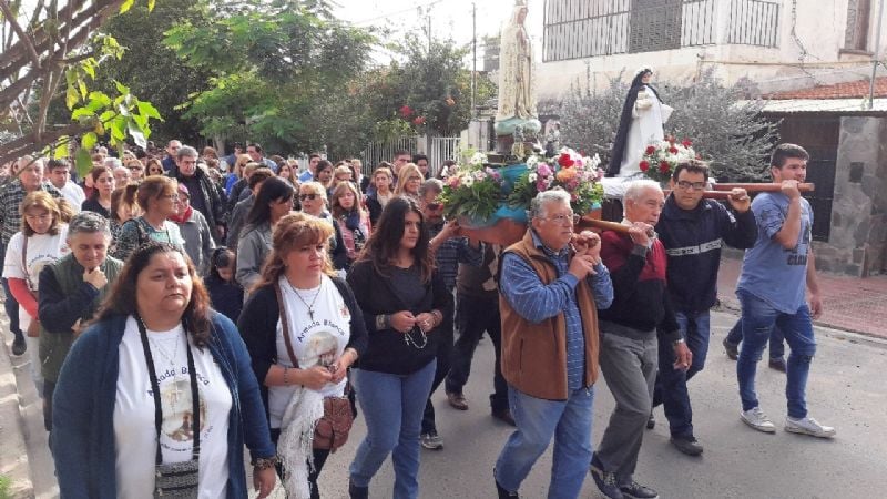 Fiestas de la Virgen de Fátima en el 101° aniversario de su coronación