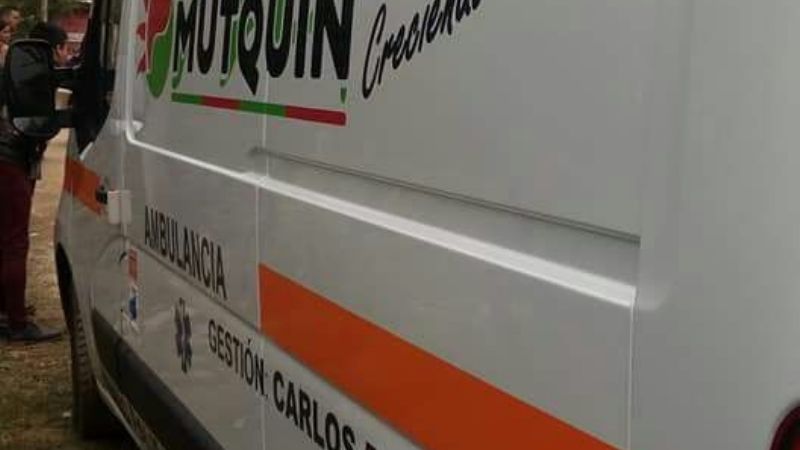Mutquín tiene nueva ambulancia