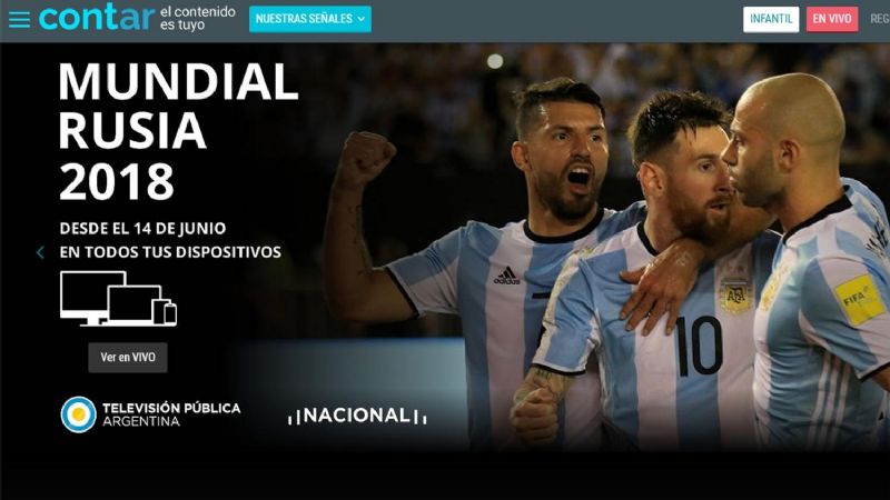 Lanzan Cont.ar, una plataforma gratuita para ver series y hasta el Mundial