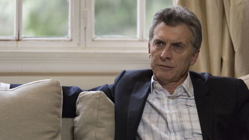 Macri recibe a Corpacci