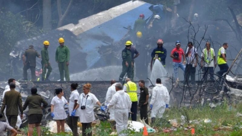 Cuatro personas sobrevivieron al accidente de Cubana de Aviación