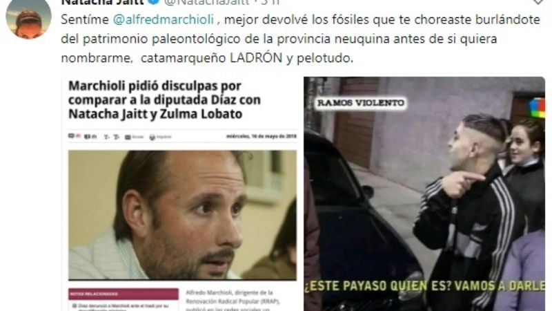 "Catamarqueño ladrón y pelotudo"