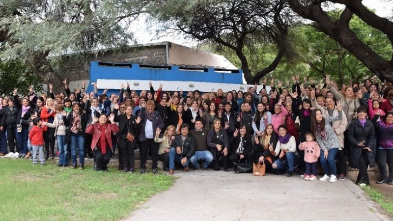 Multitudinario encuentro de mujeres peronistas en Fray M. Esquiú
