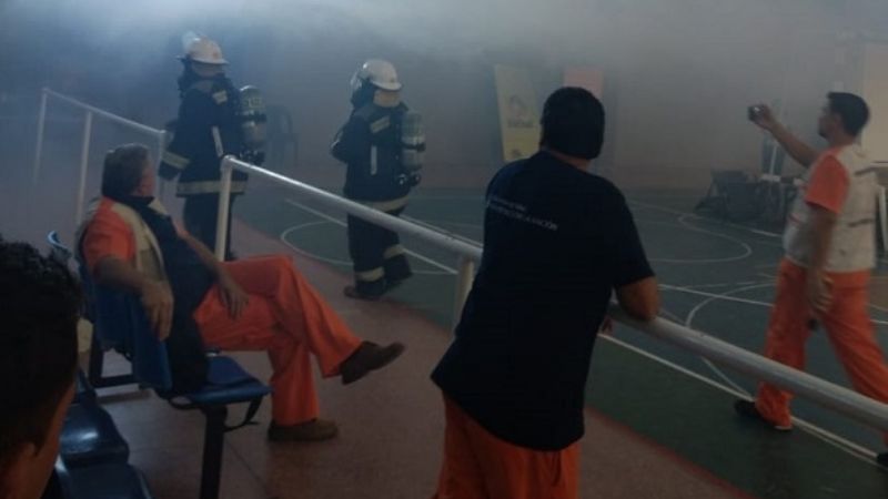 Capacitación de Defensa Civil en Belén