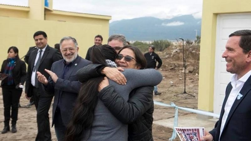 Corpacci entregó nuevas viviendas