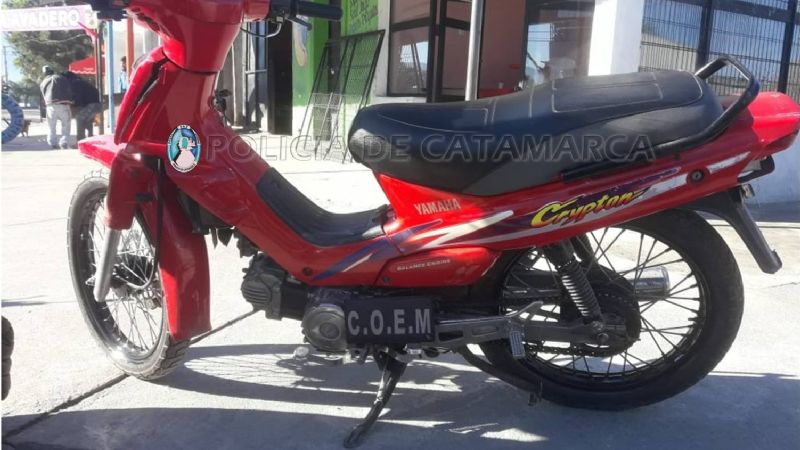 Secuestran moto abandonada