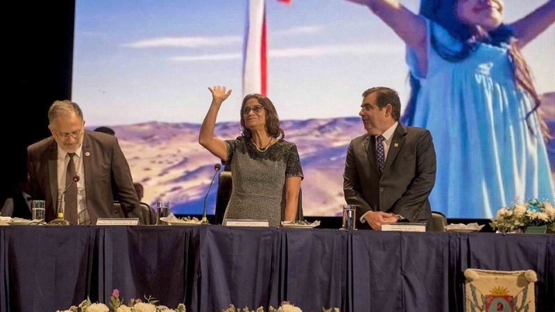 Lucía destacó los avances del Plan de Modernización del Estado