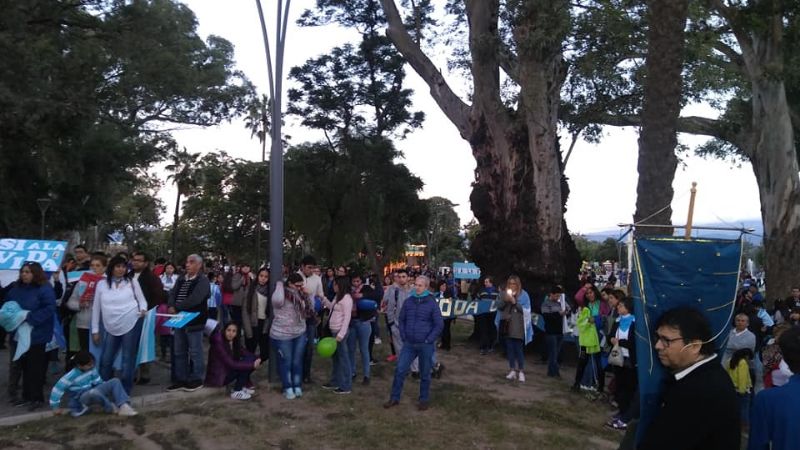 Se llevó a cabo la Marcha por la Vida