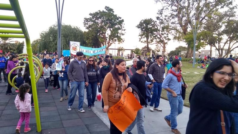 Se llevó a cabo la Marcha por la Vida