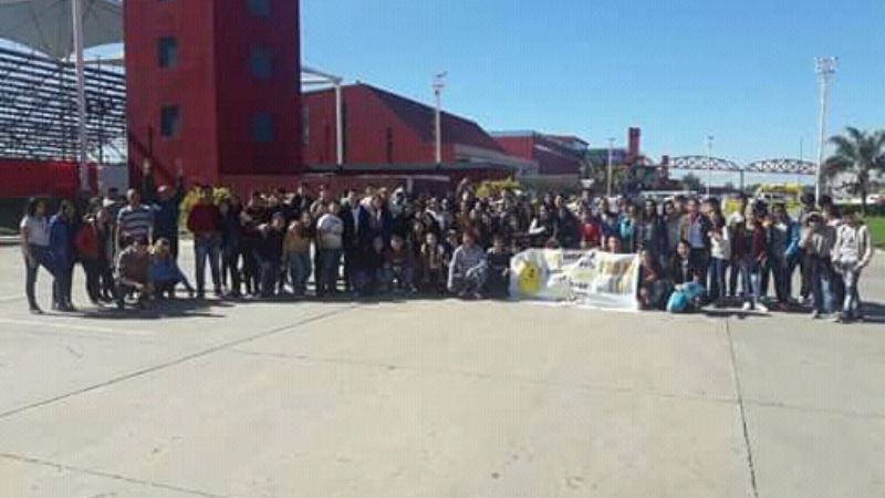 Alumnos cumplieron el sueño de conocer las Termas de Río Hondo