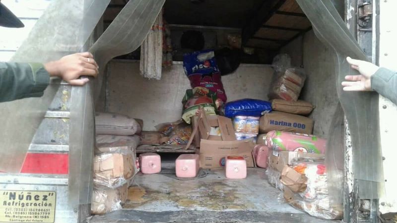 En control, secuestran mercadería en mal estado a comerciante de Frías