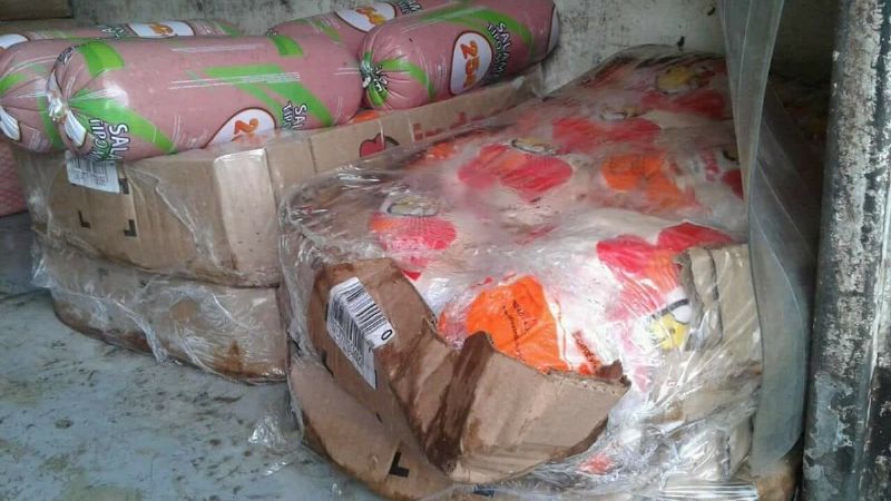 En control, secuestran mercadería en mal estado a comerciante de Frías