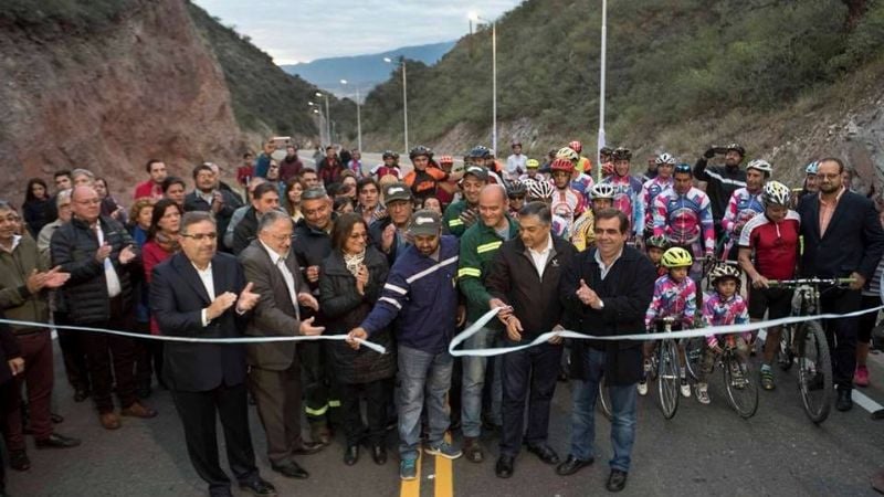 La Gobernadora inauguró la Quebrada de Moreira