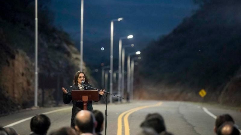 La Gobernadora inauguró la Quebrada de Moreira