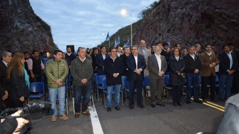 La Gobernadora inauguró la Quebrada de Moreira