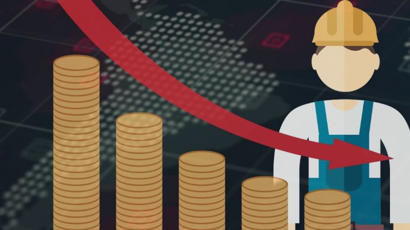 El salario mínimo en la Argentina "cayó" 34,8% en los últimos dos años y medio