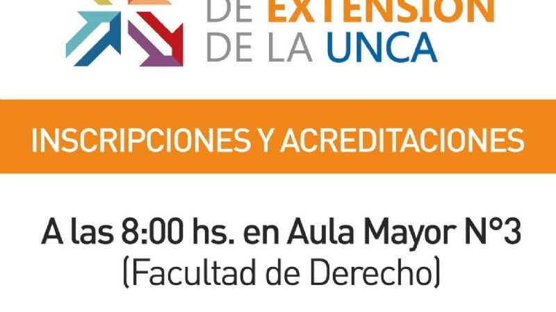 Comienza Congreso de Extensión en la UNCA