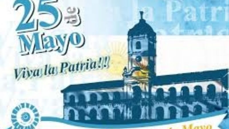 Los festejos por el 25 de Mayo serán en el Paseo de la Fe