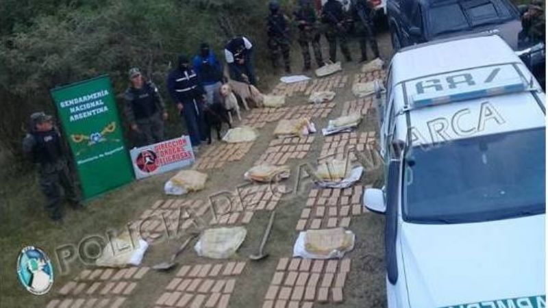 Una banda narco que operaba en Tucumán y en Catamarca quedó desarticulada