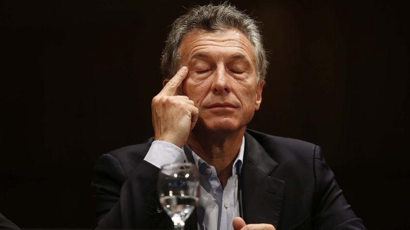Macri fue al médico antes de viajar