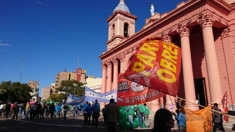 Marcha en Catamarca en contra del ajuste