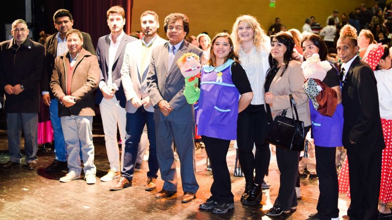 Los niños del Jardín Maternal viajaron a 1810 en un emotivo acto