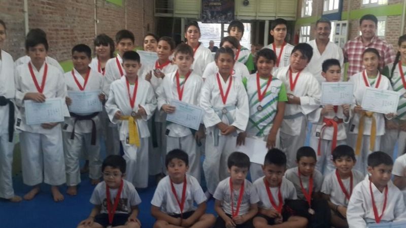 La Asociación Catamarqueña de Karate en el Polideportivo Sur