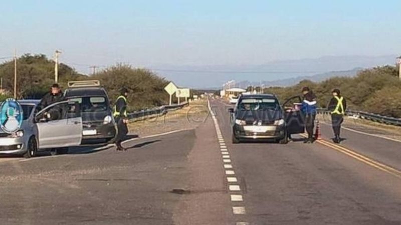 Control vehicular en Chumbicha