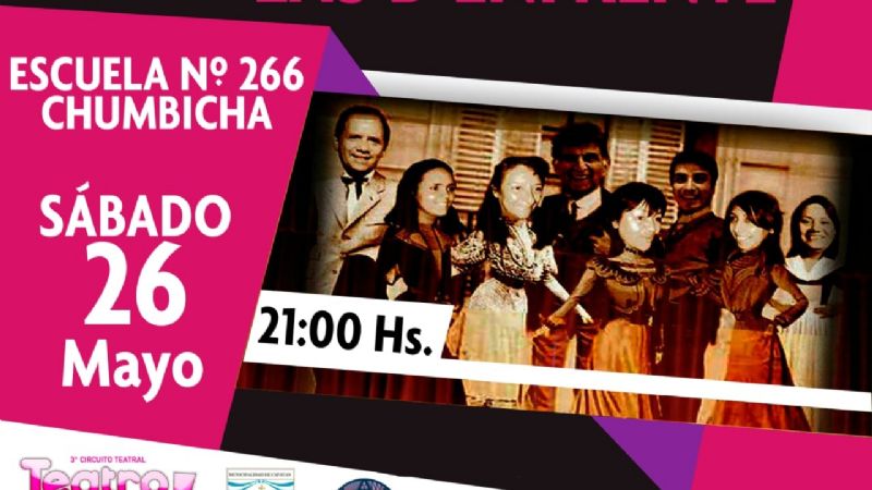 “Teatro Va 3” llega a Chumbicha este sábado, con “Las D’enfrente”