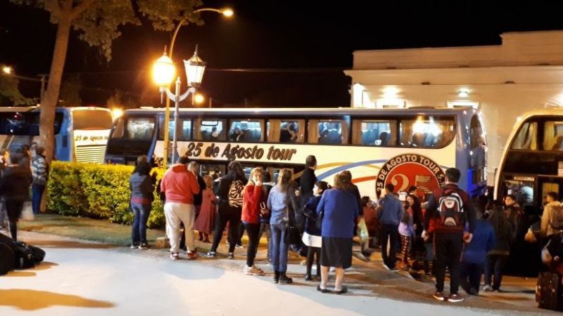 Jóvenes catamarqueños rumbo al Encuentro Nacional de Juventud
