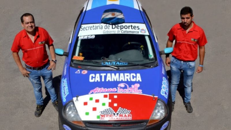 “Pachi” Martínez corre en Brasil por el Sudamericano de Rally