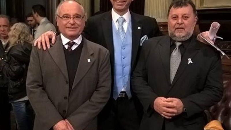 Delegado de la UNCA recibió la Mención Sarmiento