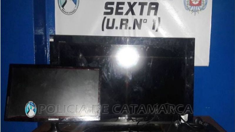 Arrestan a un joven y recuperan elementos robados