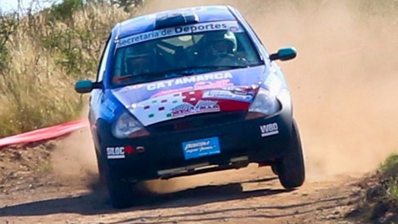 “Pachi” Martínez volcó pero sigue corriendo en Brasil