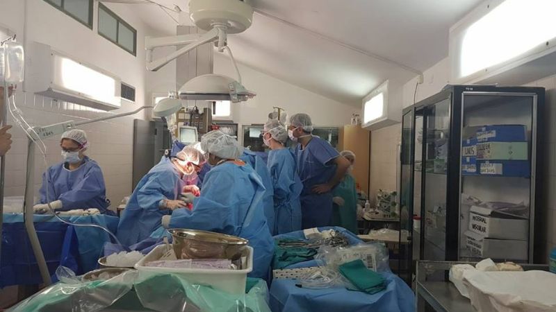 Ablación múltiple en el Hospital San Juan Bautista