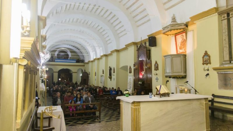 Acción de gracias a Dios por las refacciones en el templo de San José
