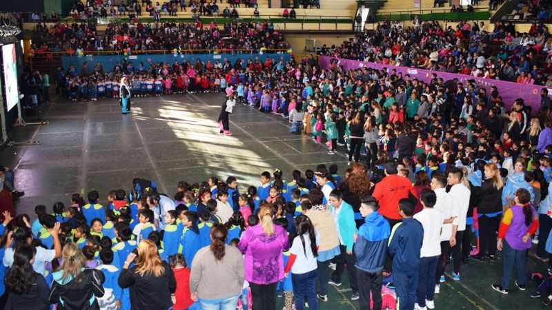 Colorido festejo para celebrar la Semana de los Jardines de Infantes