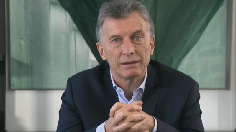 "No se dejen llevar por las locuras que impulsa Cristina"