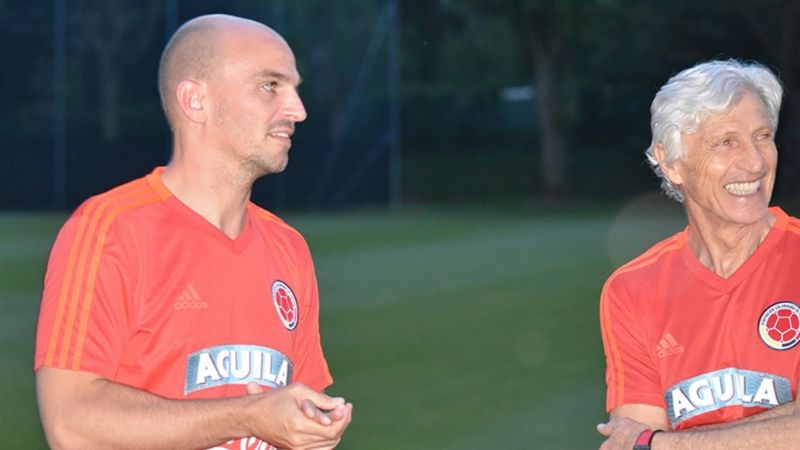 Cambiasso se sumó al equipo de Pekerman en Colombia