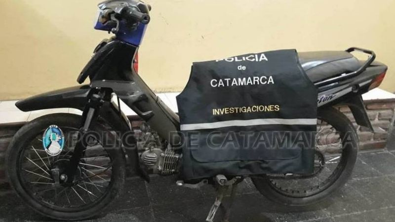Tras un allanamiento, recuperan una moto robada