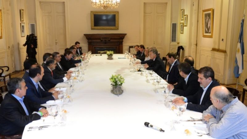 Jalil estuvo en Casa Rosada, con Macri