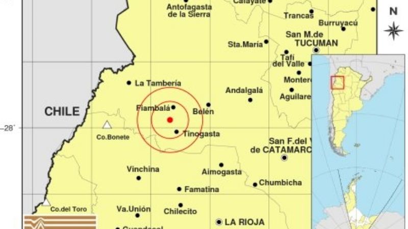 Fuertes temblores en la madrugada